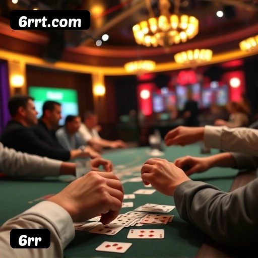 Streaming 4K no cassino ao vivo da 6rr